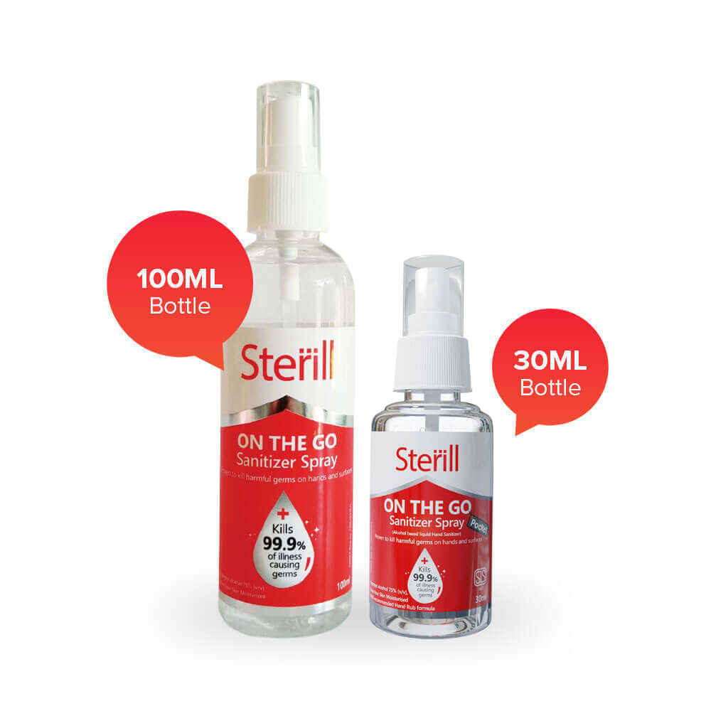 Sterill On-The-Go Sanitizer Spray 100ml